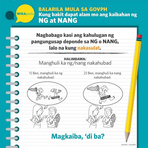 ng at nang pagkakaiba brainly